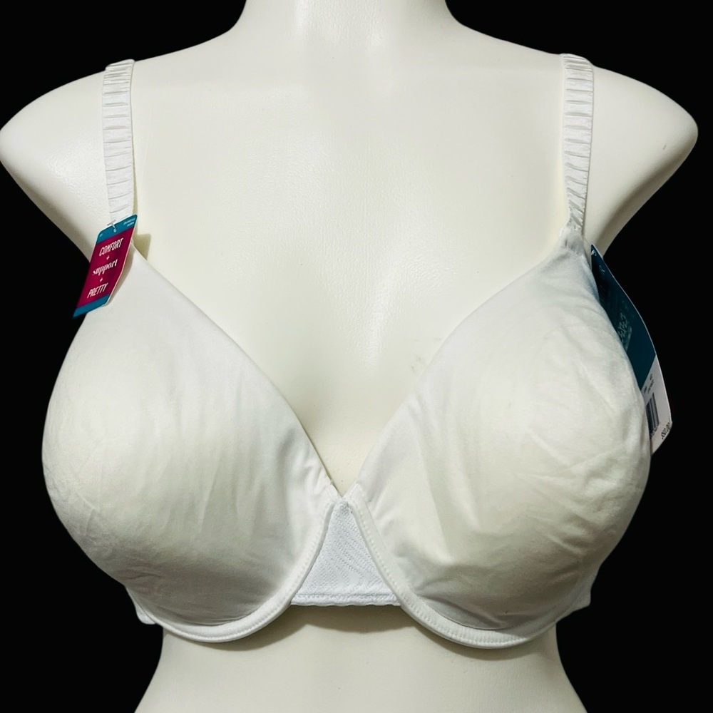 Vanity Fair Effortless Convertable Underwire Bra 78165 White Size 40D - Picture 5 of 11